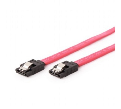 Cablexpert Кабель интерфейсный SATAIII, 80см, 7pin/7pin, защелка, пакет (CC-SATAM-DATA-0.8M)