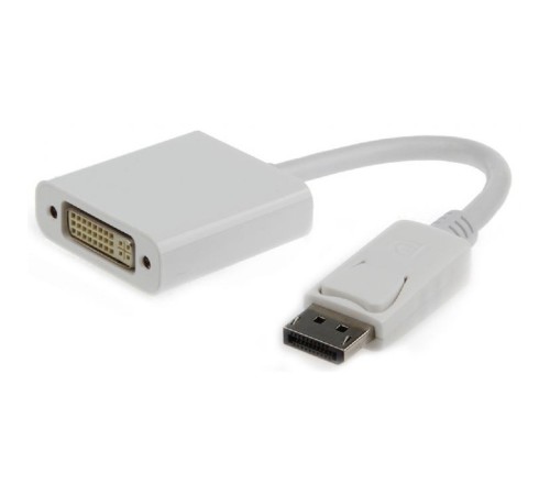 Gembird Переходник DisplayPort - DVI , 20M/19F, белый (A-DPM-DVIF-002-W ) Gembird Переходник DisplayPort - DVI , 20M/19F, белый (A-DPM-DVIF-002-W )