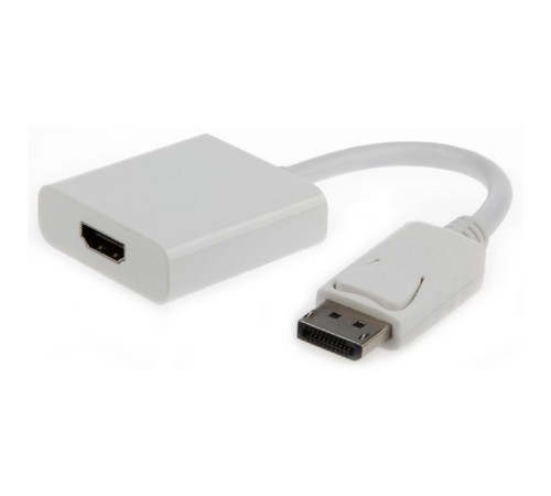 Gembird Переходник DisplayPort - HDMI , 20M/19F, белый (A-DPM-HDMIF-002-W) Gembird Переходник DisplayPort - HDMI , 20M/19F, белый (A-DPM-HDMIF-002-W)