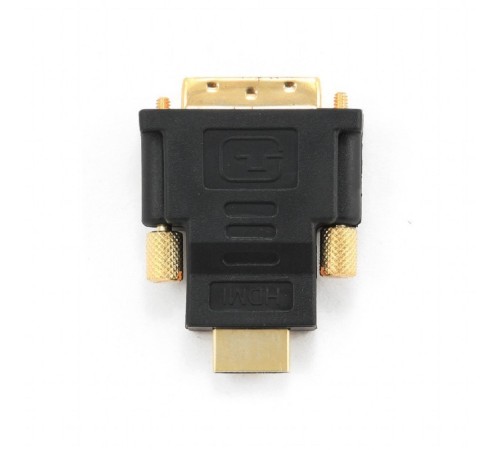 Gembird Переходник HDMI-DVI  19M/19M(папа-папа), золотые разъемы  [A-HDMI-DVI-1]