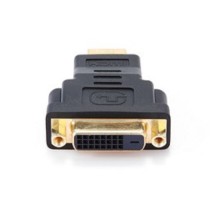 Gembird Переходник HDMI-DVI  , 19M/25F, золотые разъемы, пакет(A-HDMI-DVI-3)