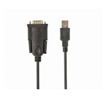 Gembird Конвертер USB->SERIAL UAS-DB9M-02 AM/DB9M, 1,5 м, PL2303TA, WinXP-Win8, черный, пакет