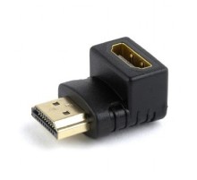 Cablexpert Переходник HDMI-HDMI 19F/19M, угловой  соединитель 90 градусов, золотые разъемы (A-HDMI90-FML)