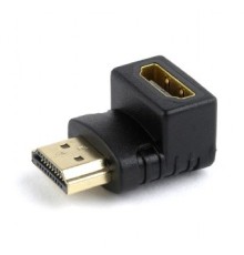Cablexpert Переходник HDMI-HDMI 19F/19M, угловой  соединитель 90 градусов, золотые разъемы (A-HDMI90-FML)