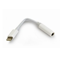 Cablexpert Переходник USB, Lightning/Jack3.5F, белый (CCA-LM3.5F-01-W)