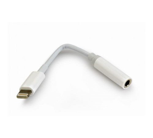 Cablexpert Переходник USB, Lightning/Jack3.5F, белый (CCA-LM3.5F-01-W) Cablexpert Переходник USB, Lightning/Jack3.5F, белый (CCA-LM3.5F-01-W)