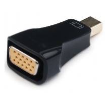 Cablexpert Переходник miniDisplayPort - VGA A-mDPM-VGAF-01, 20M/15F, черный, пакет