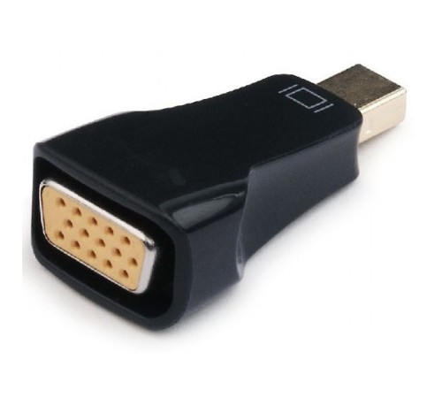 Cablexpert Переходник miniDisplayPort - VGA A-mDPM-VGAF-01, 20M/15F, черный, пакет