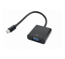 Cablexpert Переходник miniDisplayPort - VGA, 20M/15F, длина 10см, черный, пакет (A-mDPM-VGAF-02)
