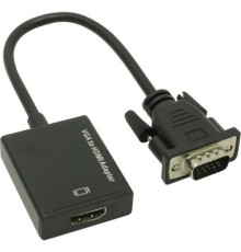 Espada Конвертер VGA + 3,5mm audio jack to HDMI, HCV0201 (44083)