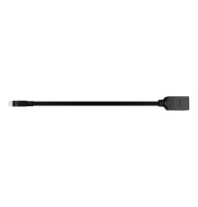 Bion Переходник с кабелем Display Port - mini Display Port, DP20F/mDP20M, длина кабеля 15см, черный [BXP-A-DP-mDP]