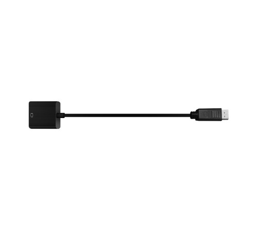 Bion Переходник с кабелем HDMI - DisplayPort, 19F/20M, длина кабеля 15см, черный [BXP-A-HDMI-DP-02]