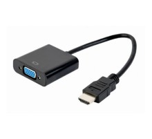 Bion Переходник с кабелем HDMI - VGA, 19M/15F, длина кабеля 15см [BXP-A-HDMI-VGA-04]