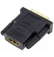 Bion Переходник HDMI-DVI 19F/19M (мама-папа), позолоченные контакты, черный [BXP-A-HDMI-DVI-2]