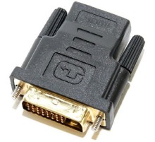 5bites DH1803G Переходник DVI (24+1) M / HDMI F, зол.разъемы