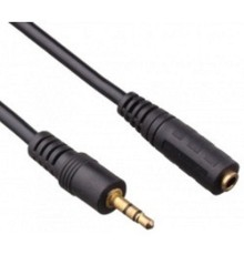 Exegate EX205309RUS Удлинитель звуковой (3.5mm Jack M - 3.5mm Jack F) 3м Exegate, позолоченные разъемы