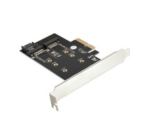 Exegate EX283713RUS Переходник EXE-509 M.2 B key + M.2 M Key -> PCI-Ex4/SATA