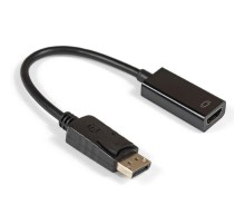 Exegate EX284921RUS Кабель-переходник DisplayPort-HDMI ExeGate EX-DPM-HDMIF-0.15 (20M/19F, 0,15м)