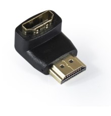 Exegate EX284919RUS Переходник HDMI-HDMI ExeGate EX-HDMI90-FML (19M/19F, угловой, позолоченные контакты)