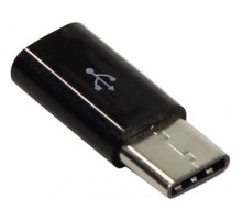 ORIENT Переходник USB 2.0 micro-Bf (5pin) UC-201 -> Type-Cm (24pin), черный