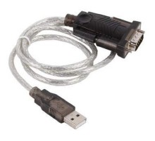 ORIENT Кабель-адаптер USS-101N18, USB Am to RS232 DB9M (Prolific PL2303HXD, поддержка Win 8.x/10), длина 1.8м, крепеж разъема - винты
