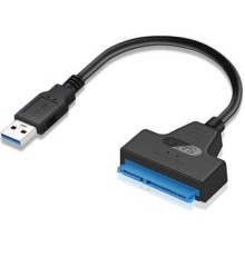 ORIENT UHD-502N, USB 3.2 Gen1 (USB 3.0) адаптер для SSD & HDD 2.5" SATA 6GB/s (JMS578, поддержка UASP), кабель подключения USB Type-A (31277)