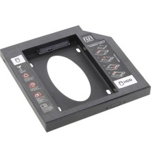 ORIENT UHD-2SC12PL, Шасси для 2.5" SATA HDD для установки в SATA отсек оптического привода ноутбука 12.7 мм, пластик (30843)