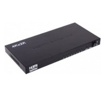 ORIENT HDMI 4K Splitter HSP0108H, 1->8, HDMI 1.4/3D, UHDTV 4K(3840x2160)/HDTV1080p/1080i/720p, HDCP1.2, внешний БП 5В/3A, метал.корпус (29987)