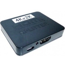 ORIENT HDMI 4K Splitter HSP0102HL, 1->2, HDMI 1.4/3D, UHDTV 4K(3840x2160)/HDTV1080p/1080i/720p, HDCP1.2, питание от USB, пластик.корпус (30103)