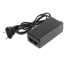ORIENT SAP-C48POE, PoE инжектор питания 24 Вт, AC 100-240V/ DC 48V, 0.5A, вход: RJ45 LAN 10/100, выход: RJ45 PoE тип B (4/5+,7/8-), совместим с оборудованием PoE IEEE 802.3af, длина кабеля 0.9 м