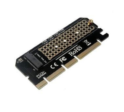 ORIENT C299E, Переходник PCI-E 16x->M.2 M-key NVMe SSD, тип 2230/2242/2260/2280
 (30899)