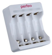 Perfeo PF_B4029 зарядное устройство PF-UN-410 Ni-MH/CD, 5V, 4 слота, AA/AAA т