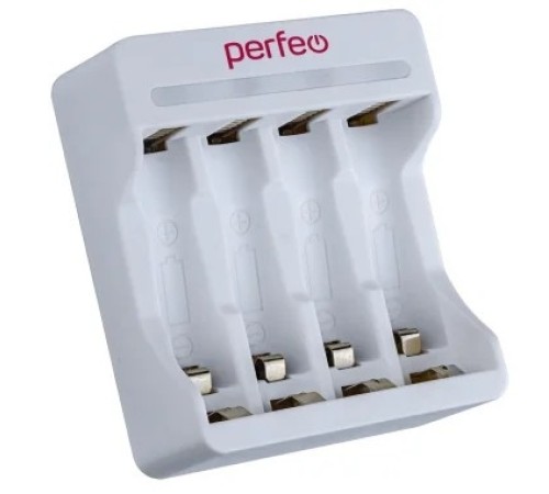 Perfeo PF_B4029 зарядное устройство PF-UN-410 Ni-MH/CD, 5V, 4 слота, AA/AAA т