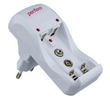 Perfeo PF_B4035 зарядное устройство PF-VN-210 Ni-MH/CD, 220V, 2 слота, AA/AAA/9V, таймер