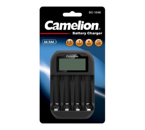 Camelion BC-1046 (Быстрое зарядное устр-во с индикацией, 4хАА, ААА) Camelion BC-1046 (Быстрое зарядное устр-во с индикацией, 4хАА, ААА)