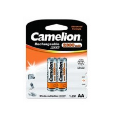 Camelion  AA-2300mAh Ni-Mh BL-2 (NH-AA2300BP2, аккумулятор,1.2В) (2 шт. в уп-ке)