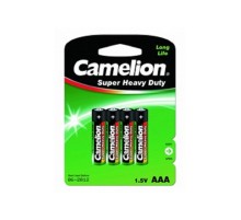 Camelion  R 03 BL-4 (R03P-BP4G, батарейка,1.5В) (4 шт. в уп-ке)
