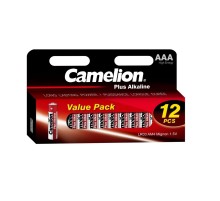 Camelion Plus Alkaline BL12 LR03  (LR03-HP12, батарейка,1.5В) (12шт. в уп-ке)