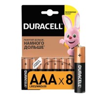 DURACELL LR03-8BL BASIC AAA (MN2400) (8 шт. в уп-ке)
