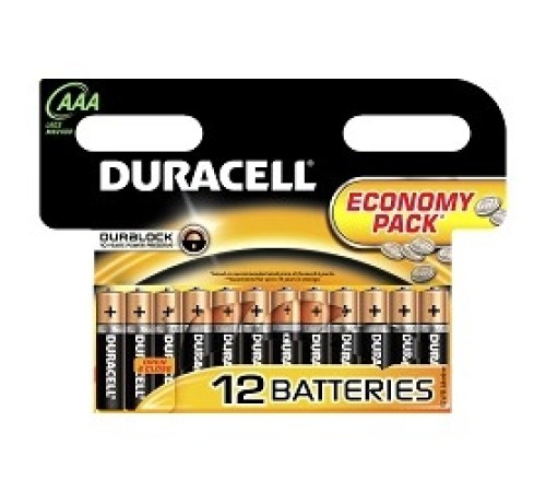 DURACELL LR03-12BL BASIC AAA (12 шт. в уп-ке) DURACELL LR03-12BL BASIC AAA (12 шт. в уп-ке)