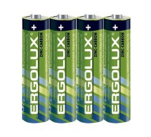 Ergolux R 03 SR4 (R03SR4, батарейка,1.5В) (4 шт. в уп-ке)