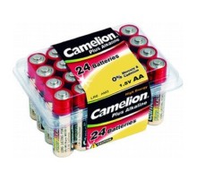 Camelion..LR 6 Plus Alkaline PB-24 (LR6-PB24, батарейка,1.5В)  (24 шт. в уп-ке)