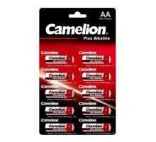 Camelion Plus Alkaline BL1x10  LR6 отрывные (LR6-BP1x10P, батарейка,1.5В) (10 шт. в уп-ке)