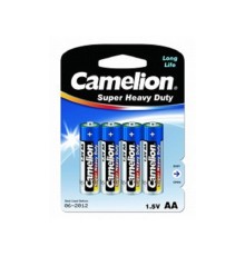 Camelion R 6 Blue BL-4 (R6P-BP4B, батарейка,1.5В)  (4 шт. в уп-ке)