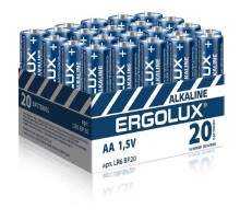 Ergolux.. LR6 Alkaline BP20 ( LR6 BP20, батарейка,1.5В) (20 шт. в уп-ке)
