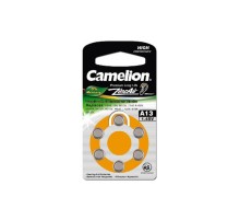 Camelion  ZA13 BL-6 Mercury Free (A13-BP6(0%Hg), батарейка для слуховых аппаратов, 1.4 V,280mAh)  (6 шт. в уп-ке)