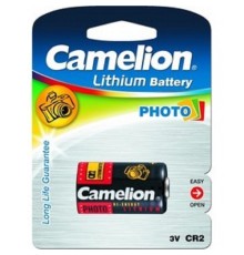 Camelion  CR2  BL-1 (CR2-BP1, батарейка фото,3В)  (1 шт. в уп-ке)