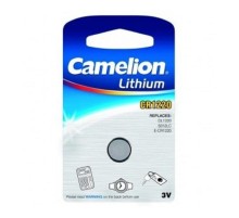 Camelion CR1220 BL-1 (CR1220-BP1, батарейка литиевая,3V)  (1 шт. в уп-ке)