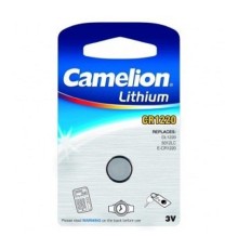 Camelion CR1220 BL-1 (CR1220-BP1, батарейка литиевая,3V)  (1 шт. в уп-ке)