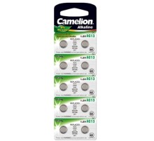 Camelion G13  BL-10 Mercury Free (AG13-BP10(0%Hg), 357A/LR44/A76 батарейка для часов) (10 шт. в уп-ке)